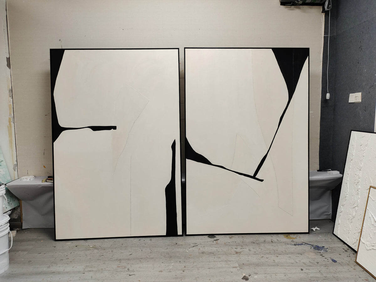 Abstract Painting Set of 2 #SP107