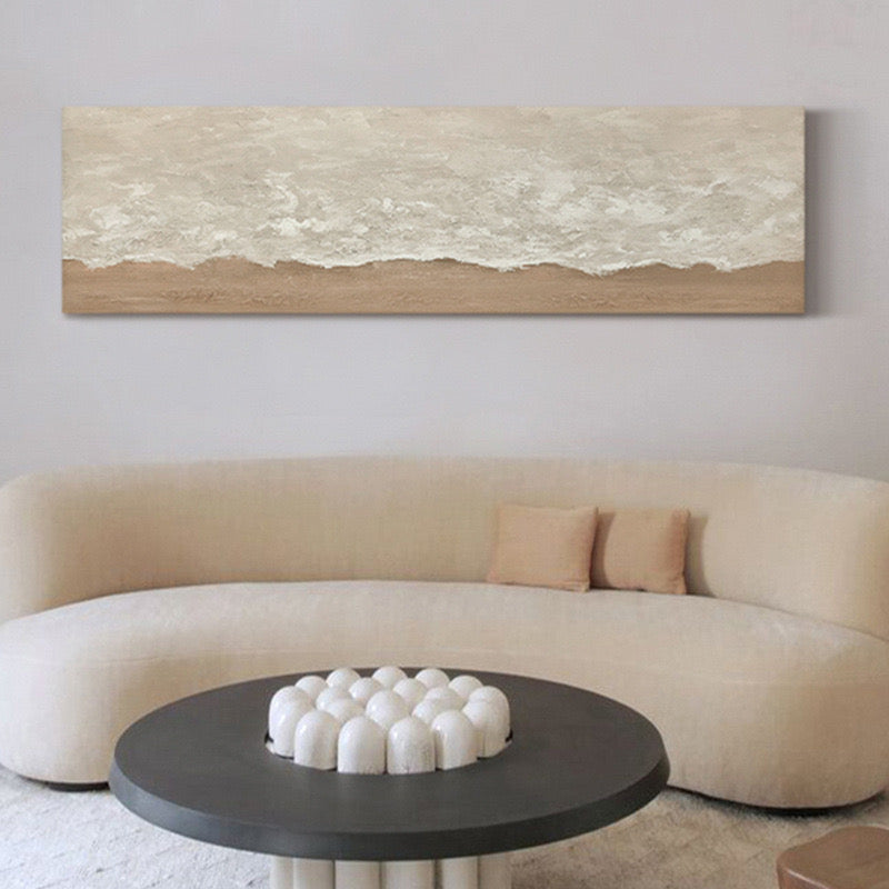 Retro abstract texture art painting on sofa background wall, ATR0050