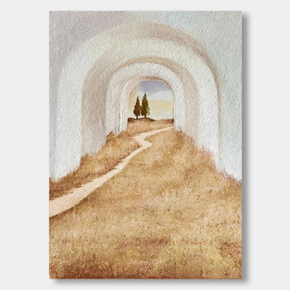 Cloister - The Ultimate Echo in The Ears Art Painting Entrance decorative painting