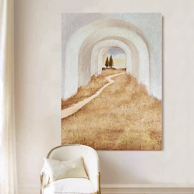 Cloister - The Ultimate Echo in The Ears Art Painting Entrance decorative painting