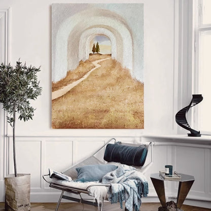 Cloister - The Ultimate Echo in The Ears Art Painting Entrance decorative painting
