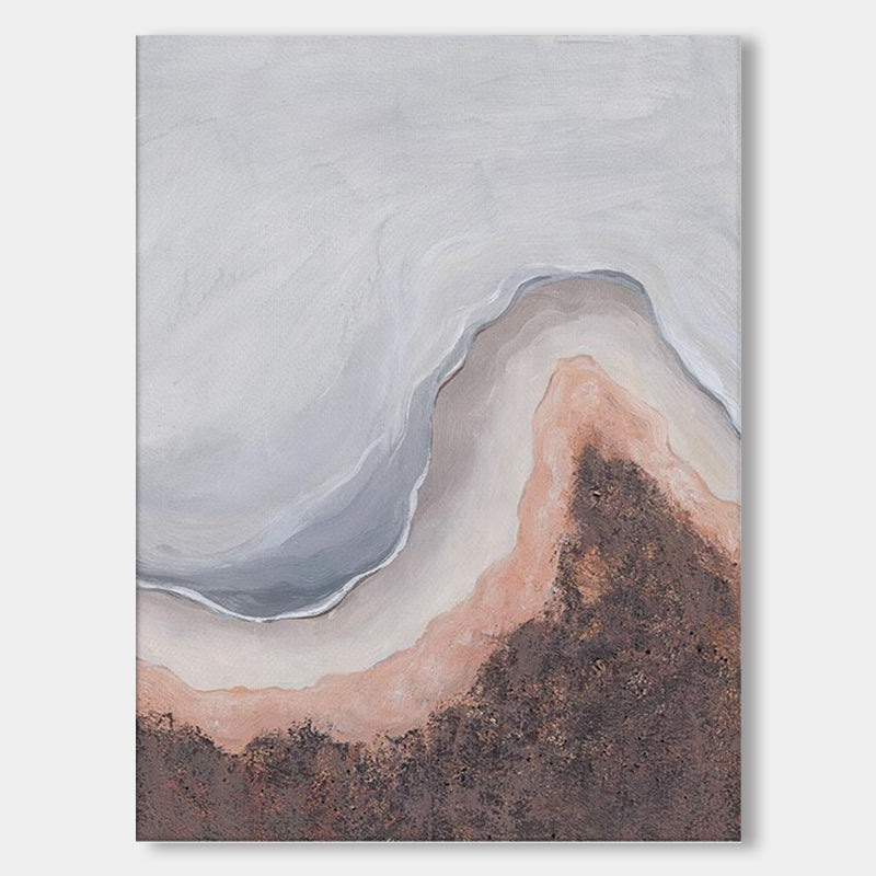 Colorful Art Wall Paintings #CA0064, Hand-painted texture oil painting decoration painting, living room, sofa background decoration painting, simple art painting, porch hanging painting, corridor hanging painting. 