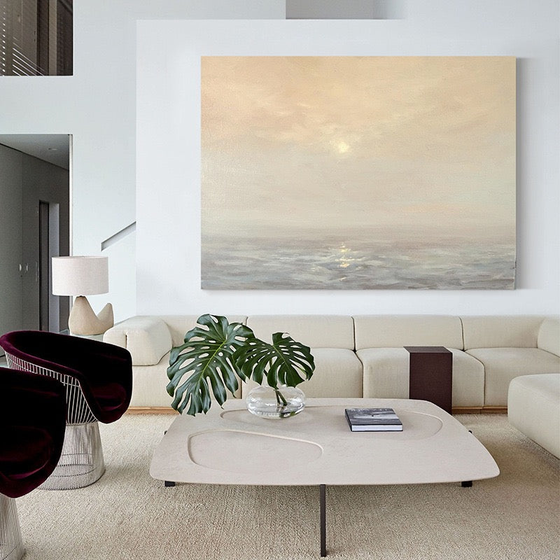 Hand-painted texture oil painting decoration painting, living room, sofa background decoration painting, simple art painting, porch hanging painting, corridor hanging painting. 