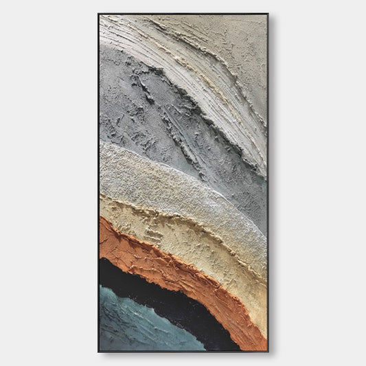 Entrance hall painting Courtesy - Modern Theory A