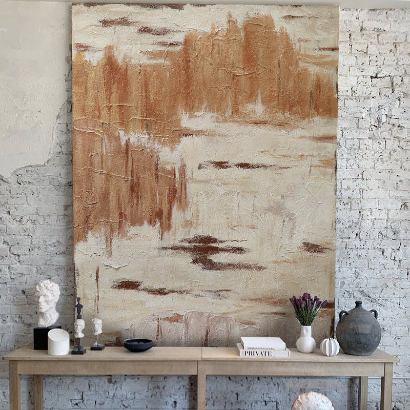 Flowing Clouds - Call of Sunset Art Painting Texture Painting Show For Living room
