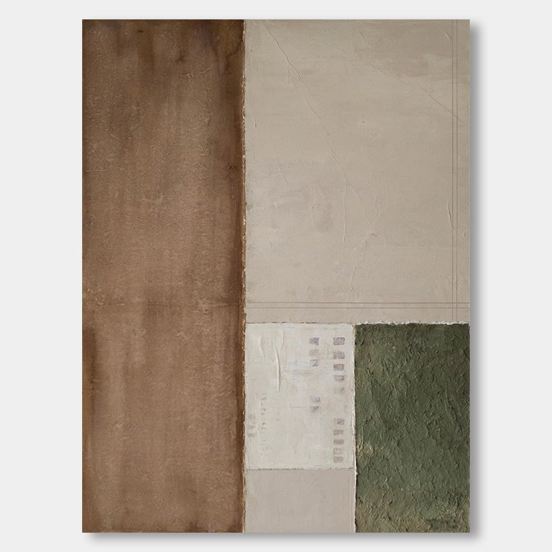 Miss Word - Silence at the Gazing Point Wabi-sabi style decorative painting