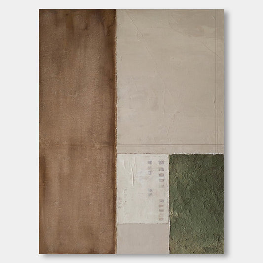 Miss Word - Silence at the Gazing Point Wabi-sabi style decorative painting
