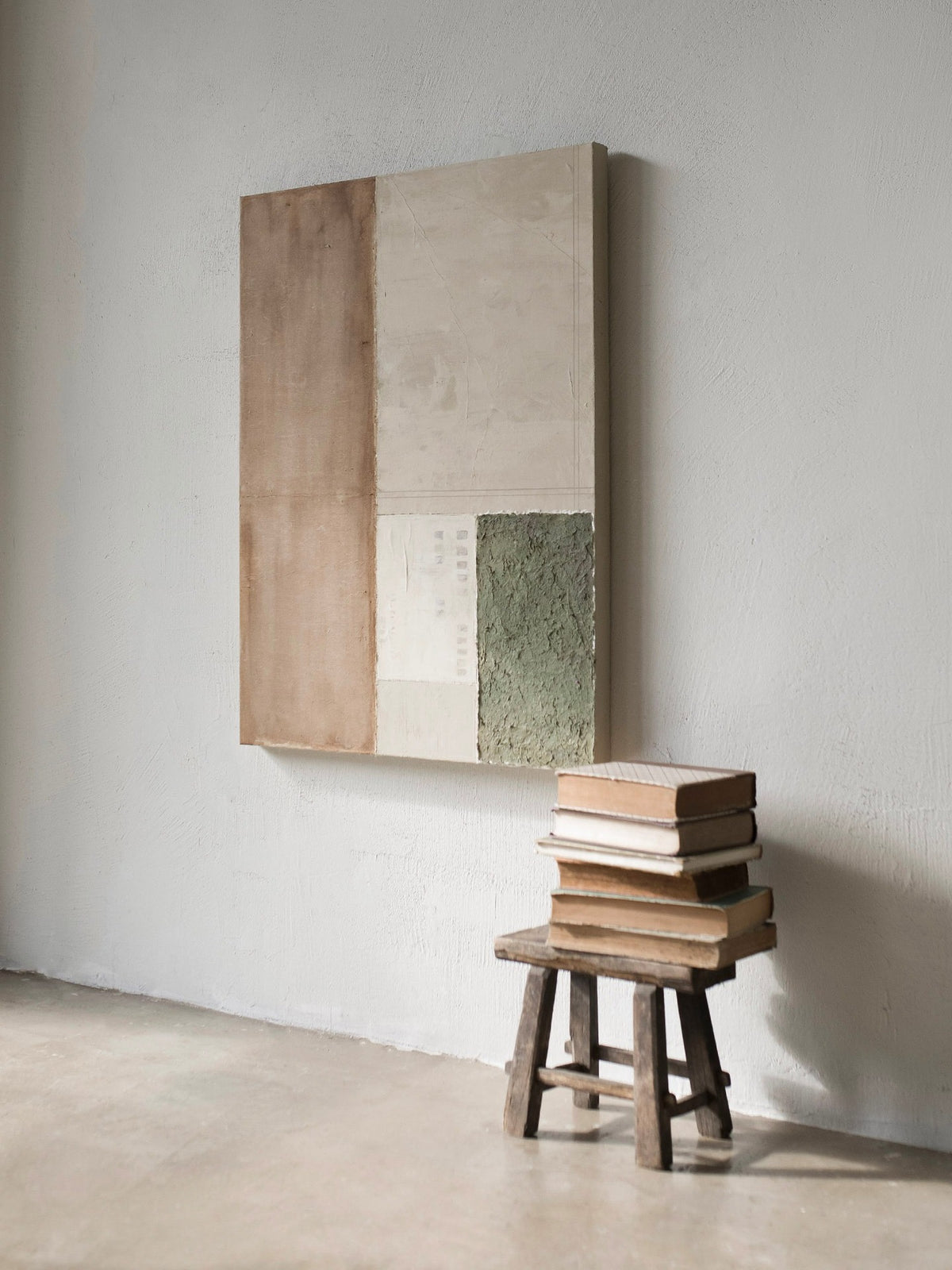 Wabi-sabi style decorative painting