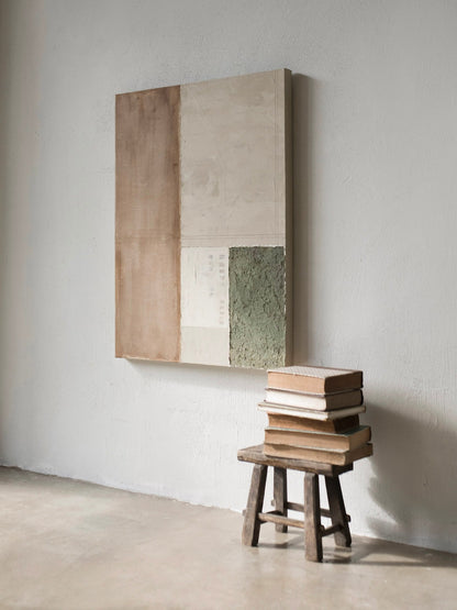Wabi-sabi style decorative painting