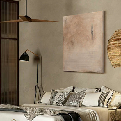 Decorative paintings with natural wood texture, three-dimensional abstract hanging paintings in entrance halls and bedrooms, pure hand-painted hanging paintings in the wabi-sabi style