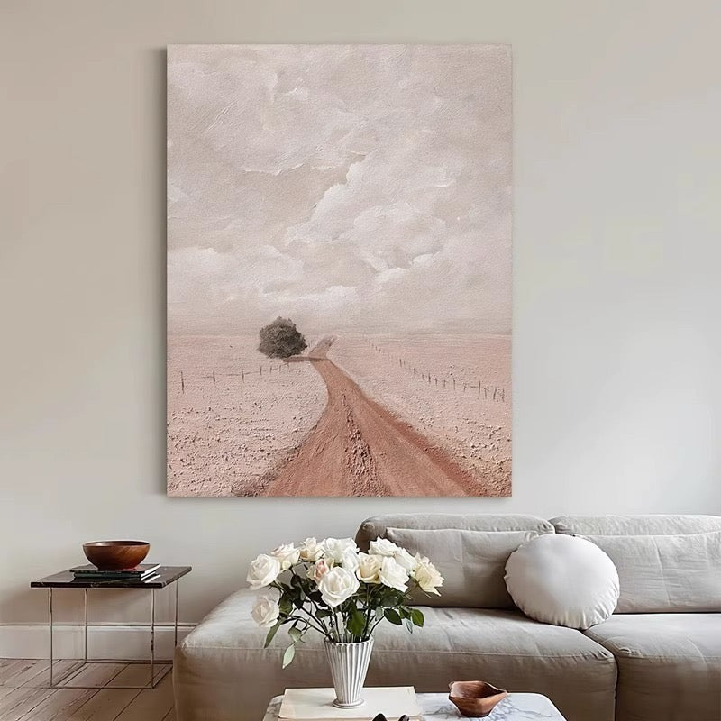 Natural Achievements - Flowers along the way Art Painting living room background decoration painting