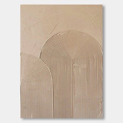 Natural Achievements - Points, Lines and Surfaces Frameless abstract floor-to-ceiling paintings