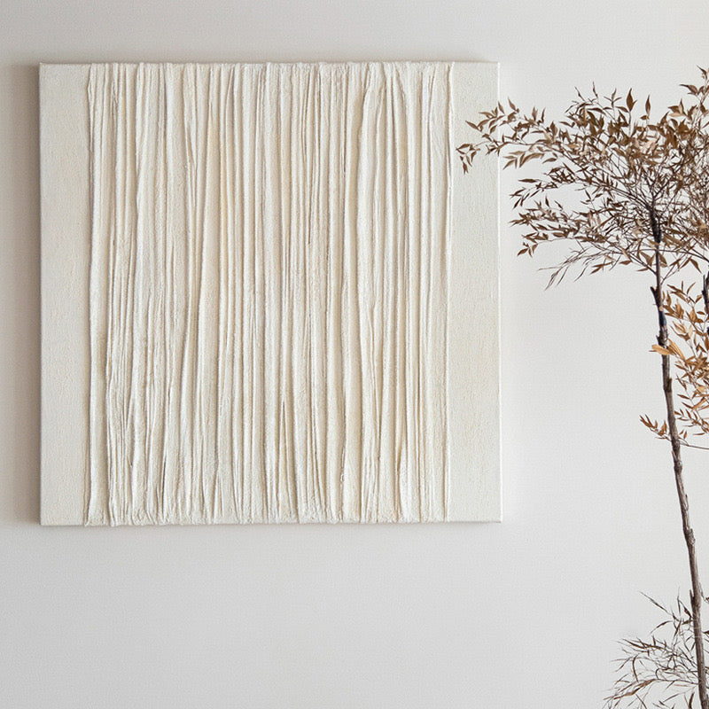 Plaster Art Texture Painting #PRT0020 Cream style art decorative painting