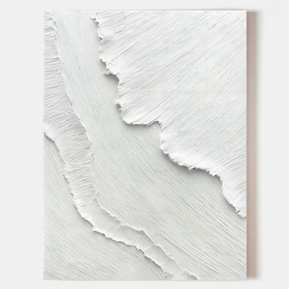 Plaster Art Texture Paintings With Abstraction And Minimalism