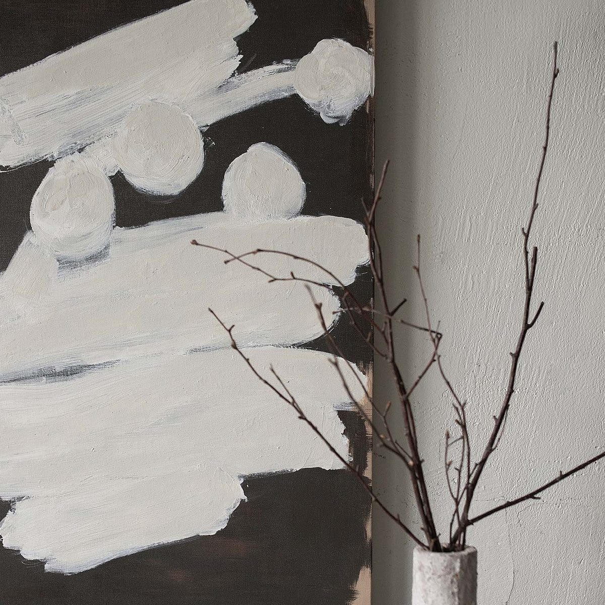 Plaster Art Texture Paintings With Abstraction And Minimalism #TX140_3