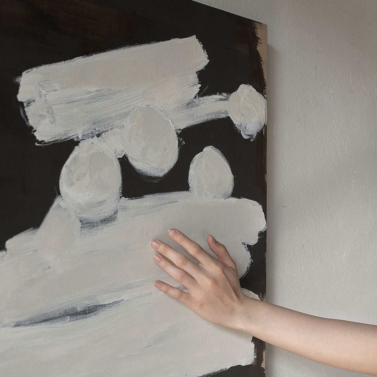 Plaster Art Texture Paintings With Abstraction And Minimalism #TX140_5