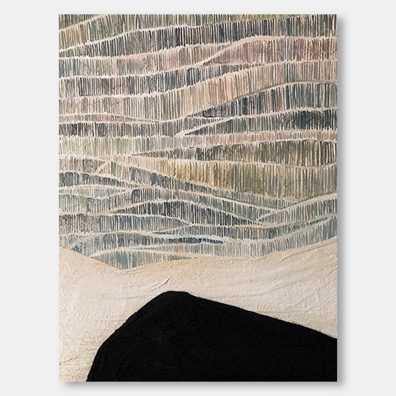 Hand-painted modern minimalist style decorative paintings