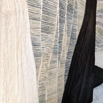 Hand-painted modern minimalist style decorative paintings detail