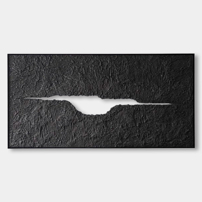 The Gap - Gazing Through the Essence Pop Art Painting Textured entrance decorative painting