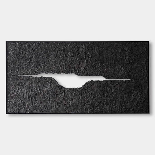 The Gap - Gazing Through the Essence Pop Art Painting Textured entrance decorative painting