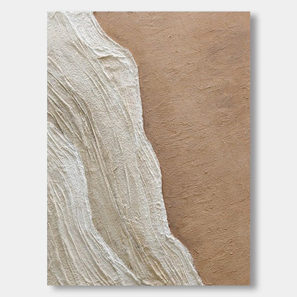 The Tide Rises - The Ultimate Layered Beauty Art Painting 3D pure hand-painted wabi-sabi style decorative painting