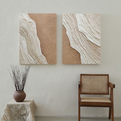 The Tide Rises - The Ultimate Layered Beauty Art Painting abstract sofa background three-dimensional texture hanging painting