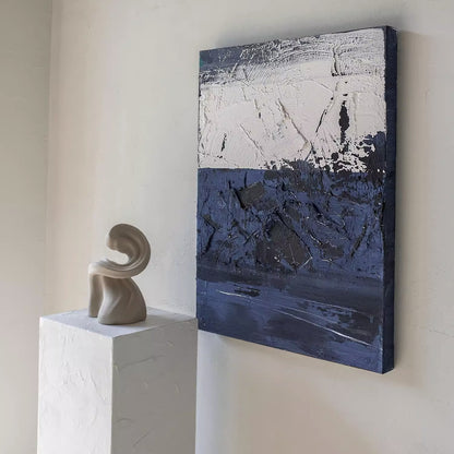 Unique Collection - Glacier Plaste Art Texture Painting Show Wall Art For  Porch