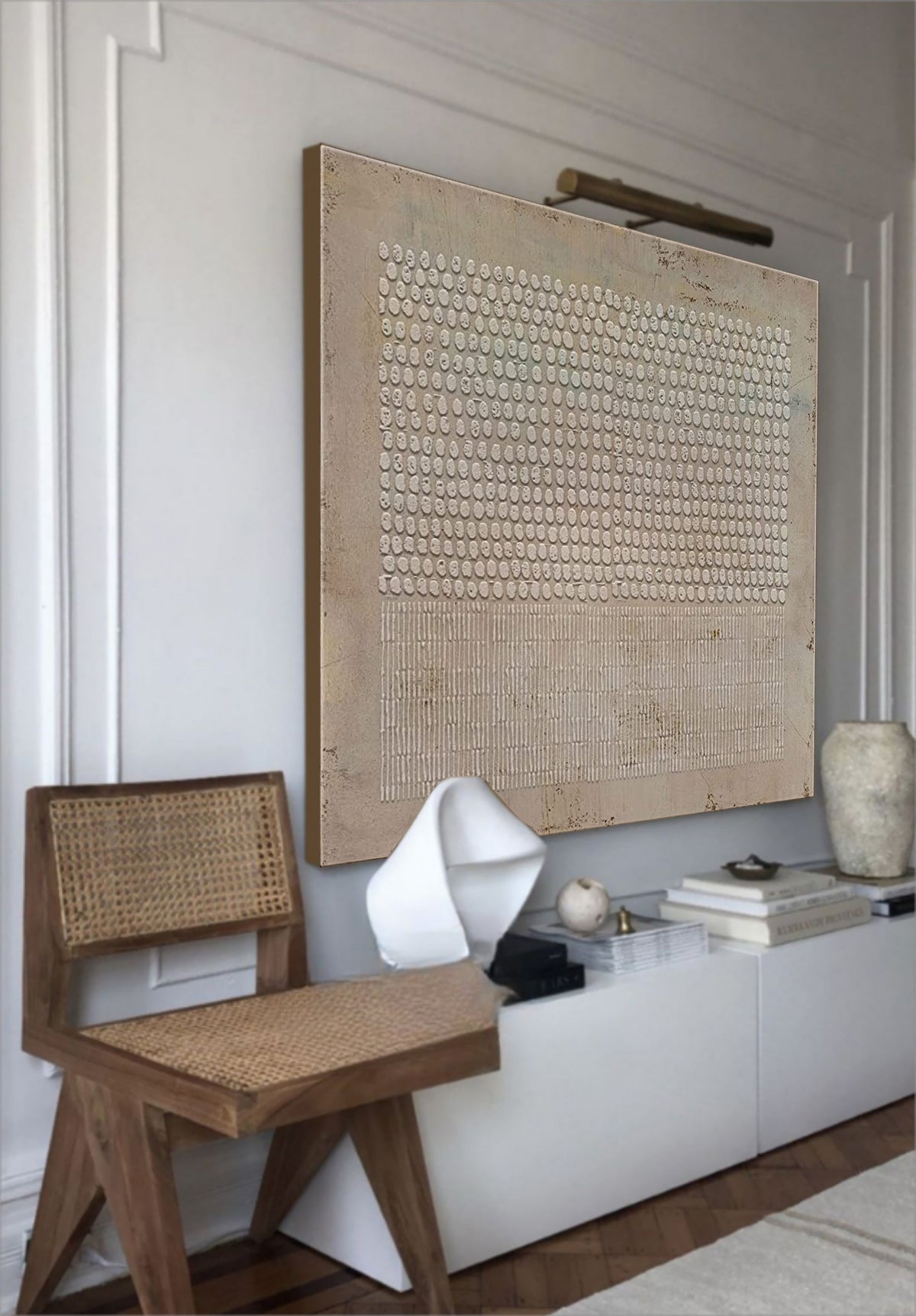 Entrance wabi-sabi art painting