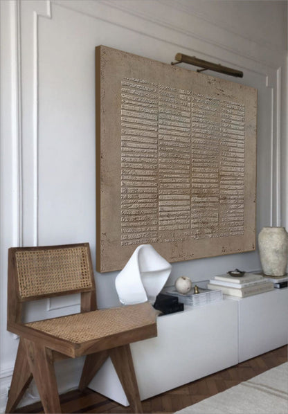 Entrance wabi-sabi art painting