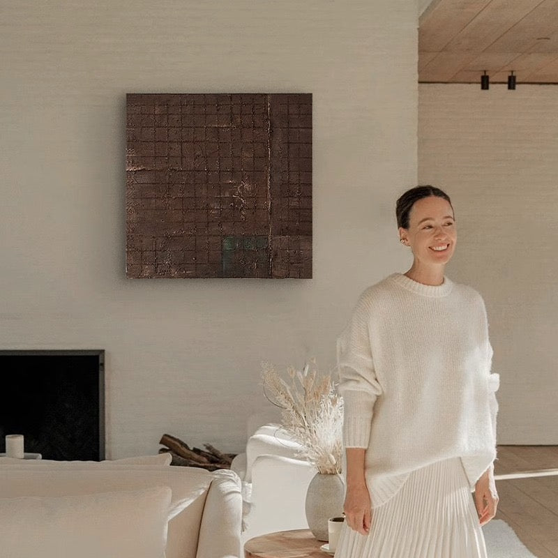 Texture murals for living rooms and bedrooms in the wabi-sabi style WS0020