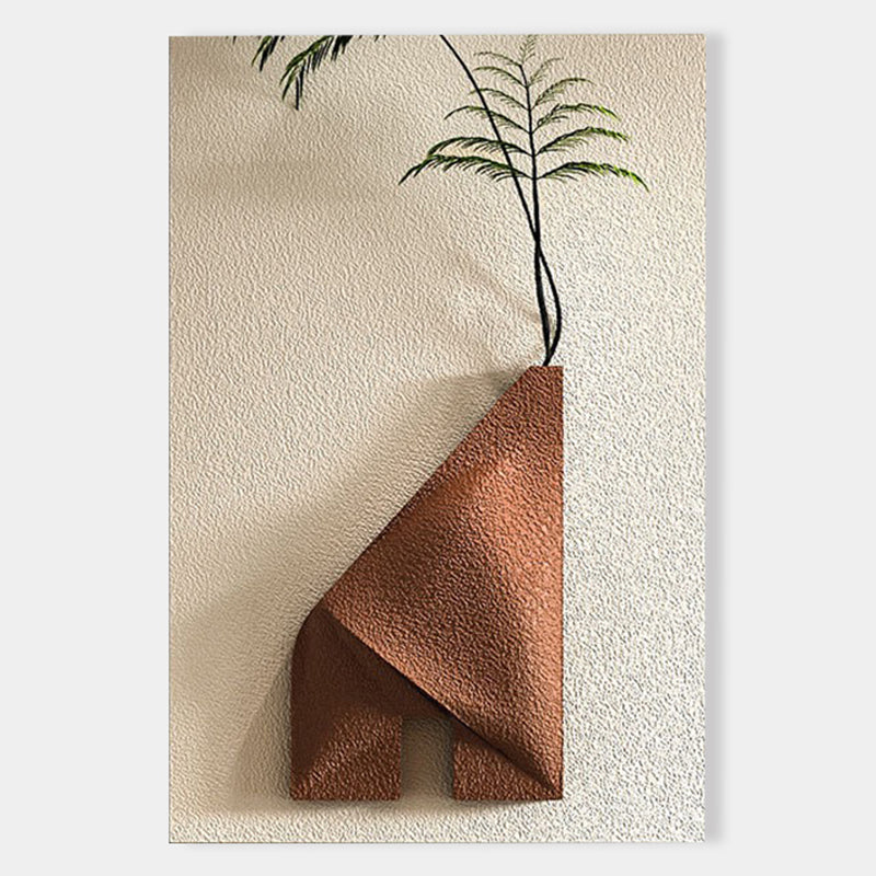 Wabi-Sabi Wall Art Paintings #TX0023, Modern simple porch decorative painting, grand living room with high-end texture three-dimensional sandstone mural, corridor aisle hanging painting