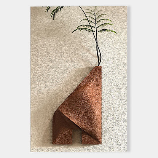 Wabi-Sabi Wall Art Paintings #TX0023, Modern simple porch decorative painting, grand living room with high-end texture three-dimensional sandstone mural, corridor aisle hanging painting