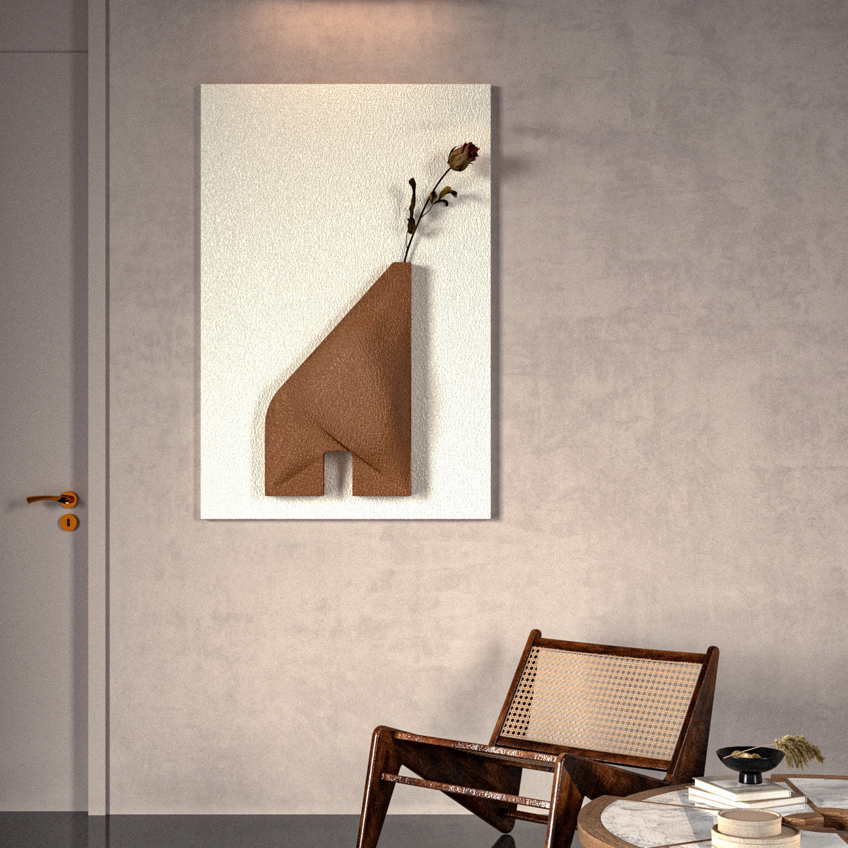 Modern simple porch decorative painting