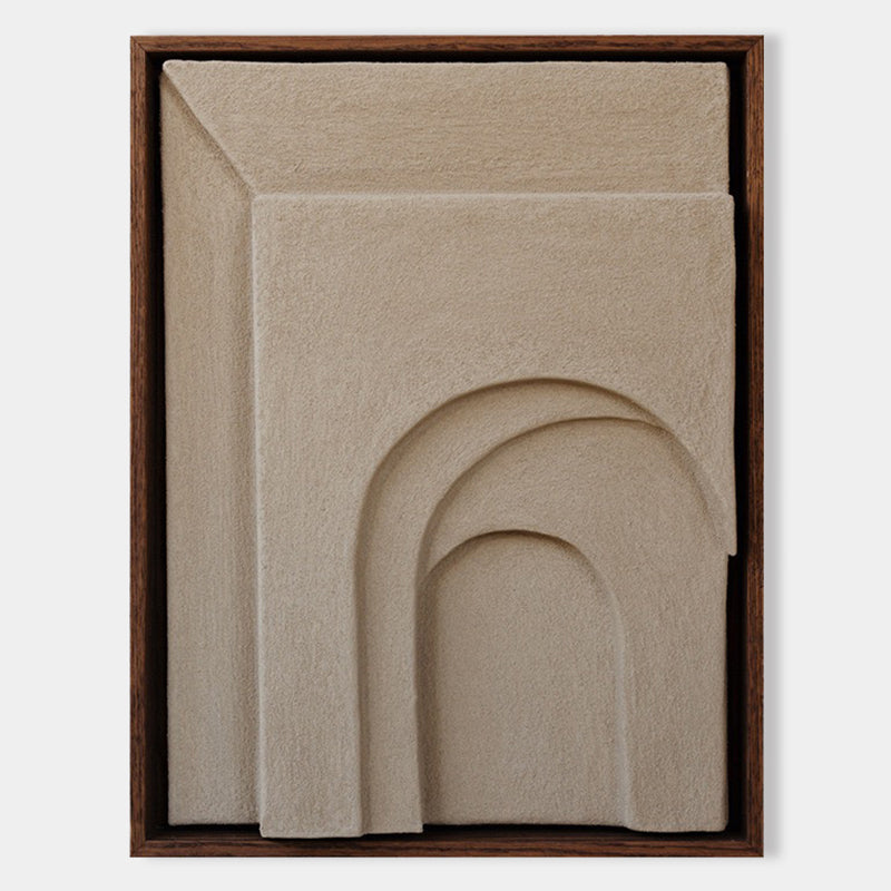 Wabi-Sabi Wall Art Paintings #TX0027, Cream style three-dimensional sandstone hand-painted decorative painting, high-end oil painting porch, corridor aisle mural hanging picture.
