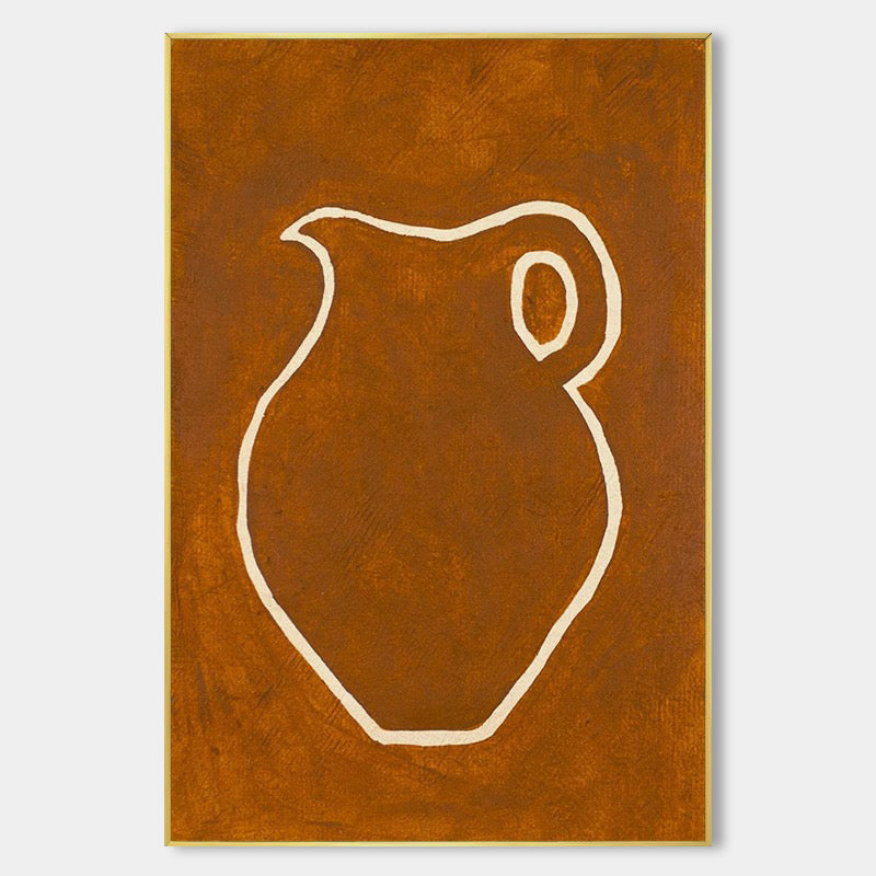 Entrance decoration paintings, simple hand-painted oil paintings and abstract paintings in the living room, wabi-sabi abject poverty murals and hanging paintings.