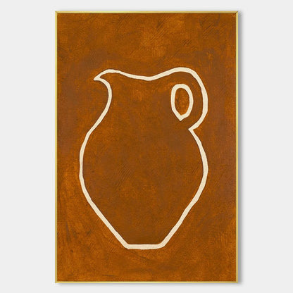 Entrance decoration paintings, simple hand-painted oil paintings and abstract paintings in the living room, wabi-sabi abject poverty murals and hanging paintings.