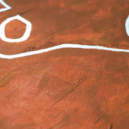 Wabi-Sabi simple hand-painted oil paintings and abstract paintings in the living room