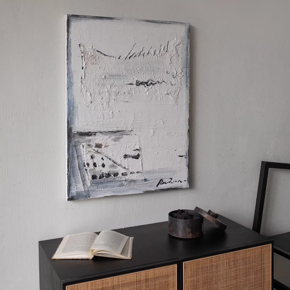 Wabi-Sabi Art Painting With Abstraction And Minimalism #TX0033_2