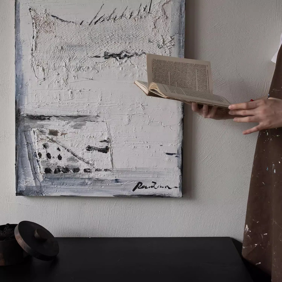Wabi-Sabi Art Painting With Abstraction And Minimalism #TX0033_3