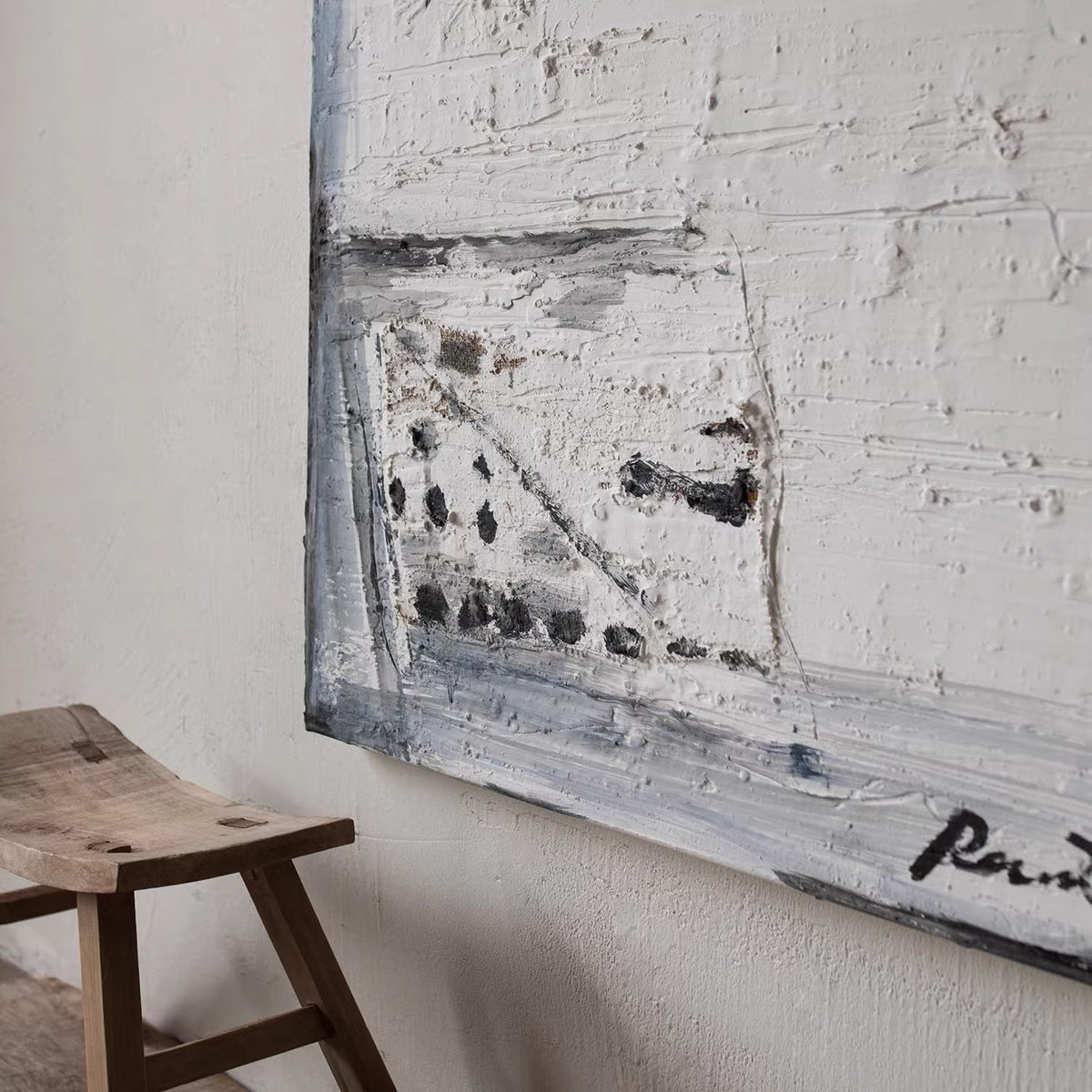 Wabi-Sabi Art Painting With Abstraction And Minimalism #TX0033_4