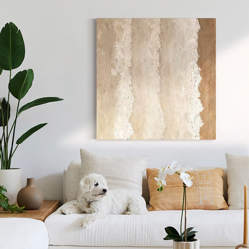 Dream Tide Type Wabi-Sabi Wall Art Paintings