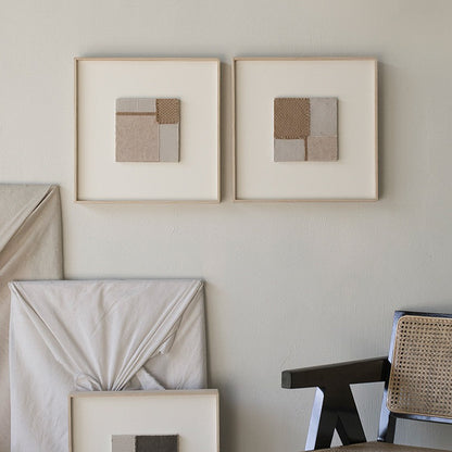 High-end hanging paintings and wood-style murals